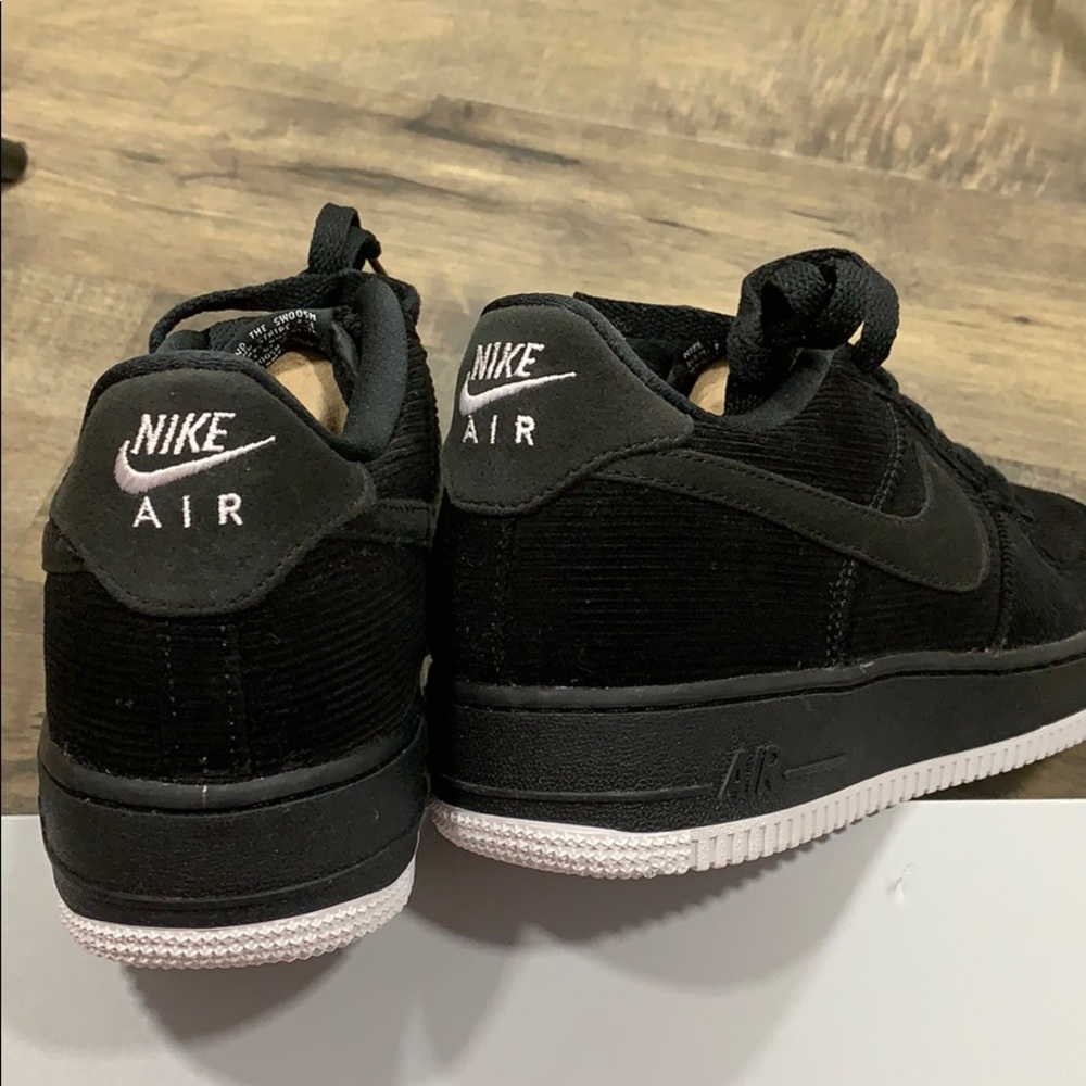 NIKE AIR FORCE 1 LV8 STYLE (GS) black/black-white - Picture 6 of 16